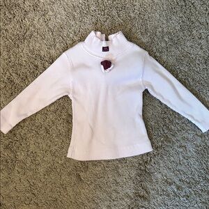 Vintage boutique Lili Gaufrette Pink Ribbed Top 18 months, made in France